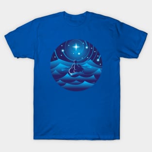 sailing with the northern star T-Shirt